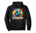 Single Dad Parenting Single Parent Hoodie - Casual Everyday Wear Men Women - T-Shirt, Sweatshirt, Hoodie