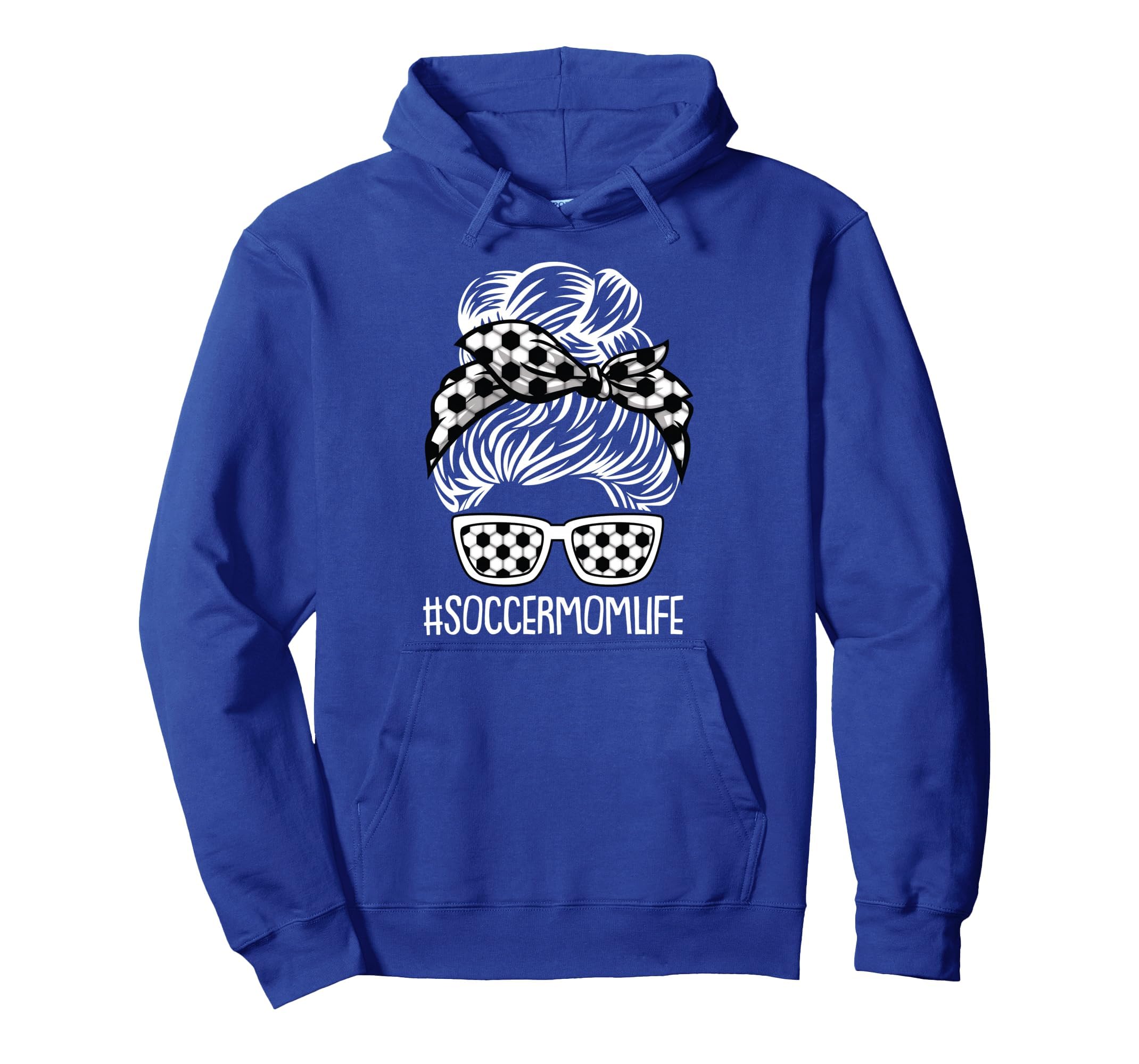 Soccer Mom Life Mothers Day Sport Hoodie - Novelty Apparel for Adults - T-Shirt, Sweatshirt, Hoodie