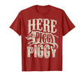 Here Piggy Piggy Boar Hunting Pig Hog T-Shirt - Custom Art Print Unisex - T-Shirt, Sweatshirt, Hoodie