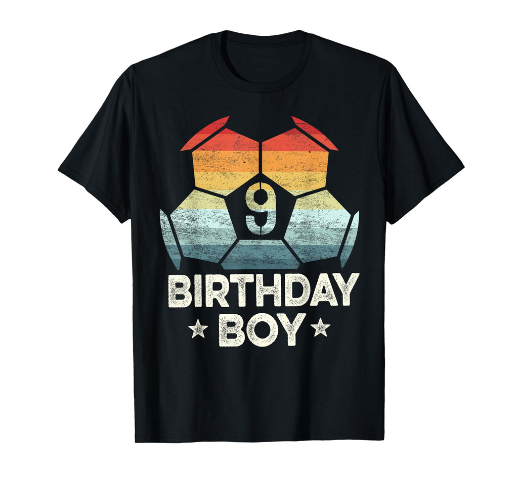 9 Year Old Soccer Player Gifts 9Th T-Shirt - Minimalist Print Men Women - T-Shirt, Sweatshirt, Hoodie