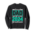 Proud Dad 2024 Graduate Family Sweatshirt - Aesthetic Graphic Men Women - T-Shirt, Sweatshirt, Hoodie