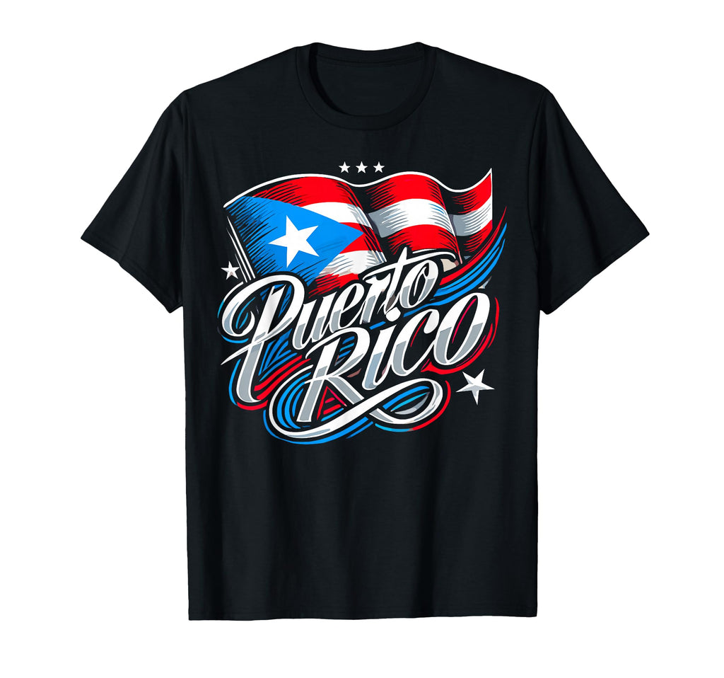 Hispanic Puerto Rico Flag Heritage Month T-Shirt - Streetwear Style Unisex - T-Shirt, Sweatshirt, Hoodie