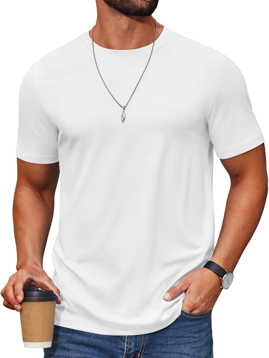 Men's Short Sleeve Cotton Blend Crew Neck Casual - Adult & Kids T-Shirts, Sweatshirts & Hoodies apparel design preview 1