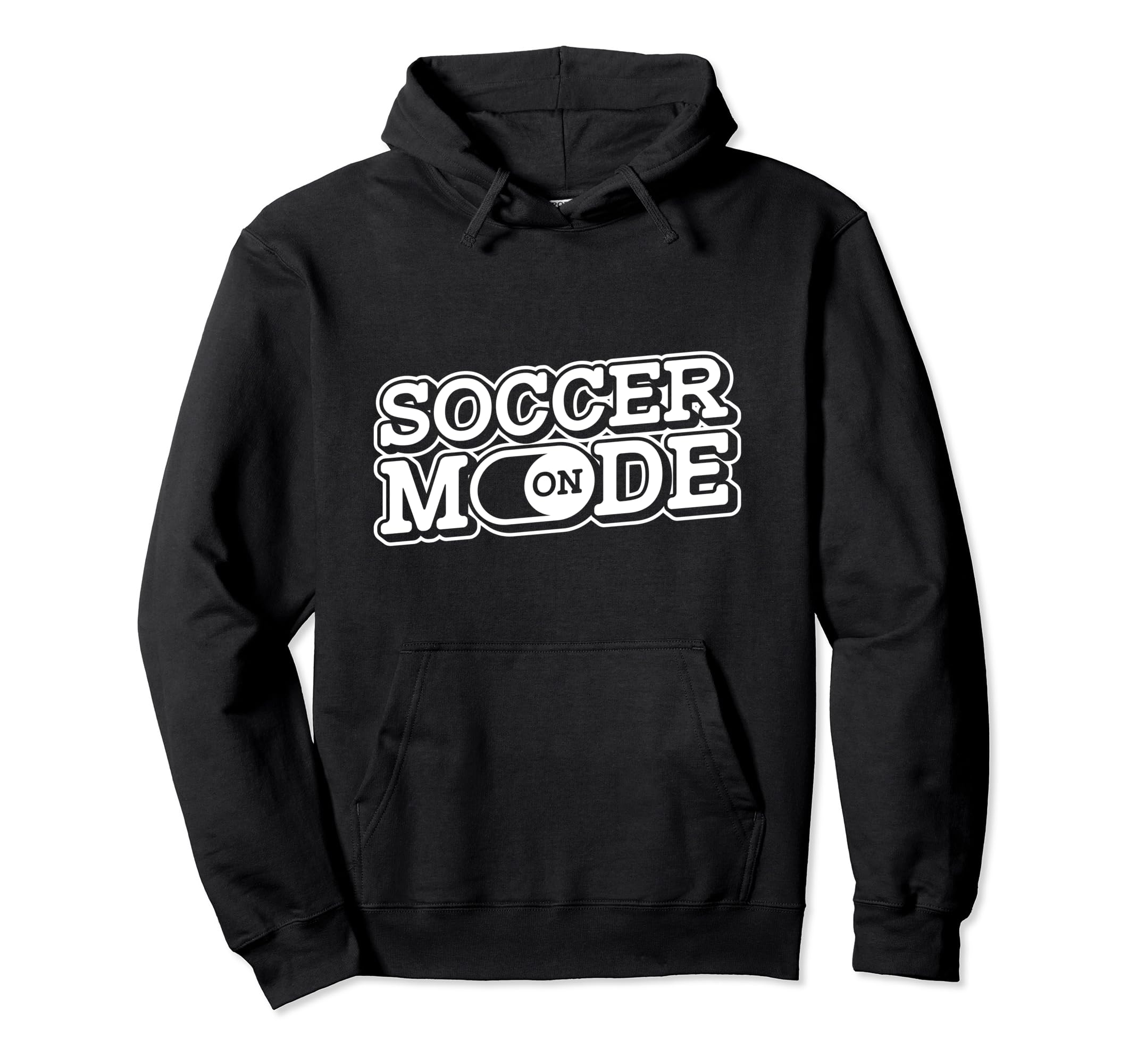 Soccer Mode Soccer Team Fan Supporter Hoodie - Novelty Apparel for Adults - T-Shirt, Sweatshirt, Hoodie