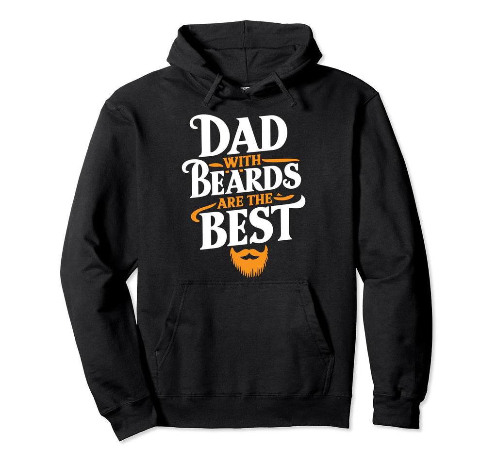 Best Bearded Dad Funny Beard Lover Fathers Hoodie - Novelty Apparel Unisex - T-Shirt, Sweatshirt, Hoodie