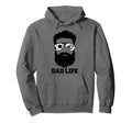 Soccer Hockey Dad Messy Hair Beard Hoodie - Trendy Graphic Men Women - T-Shirt, Sweatshirt, Hoodie