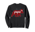 Red Plaid Bear Pajama Papa Matching Sweatshirt - Graphic Print for Adults - T-Shirt, Sweatshirt, Hoodie