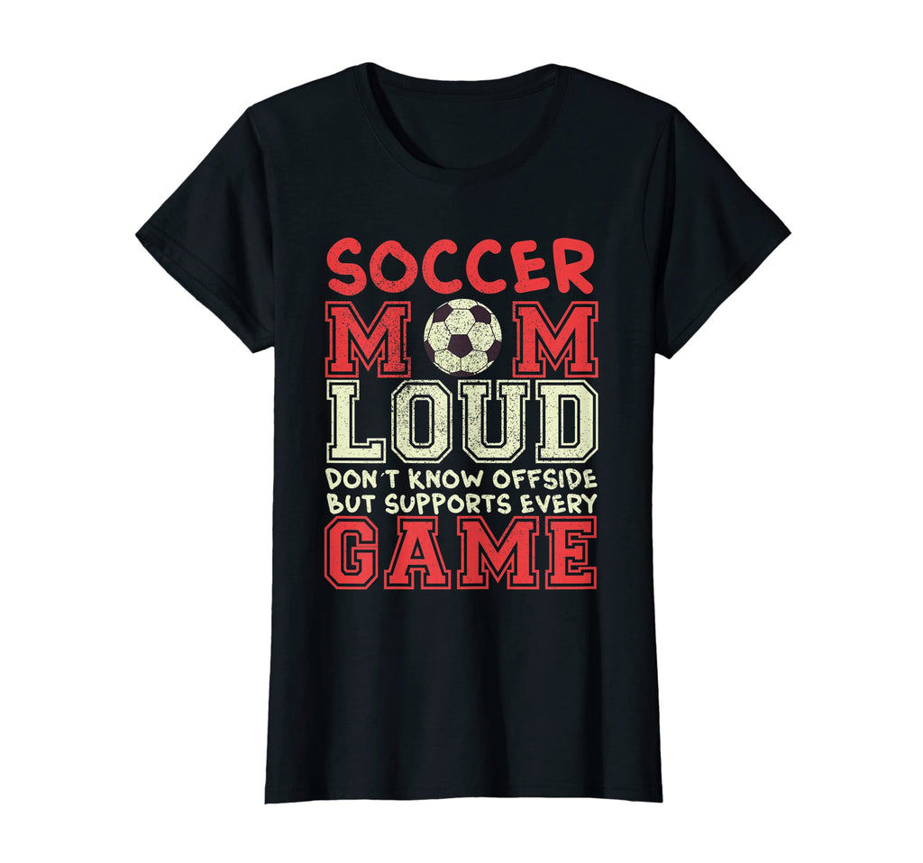 Mom Supports Every Game Offside T-Shirt - Unique Graphic Men Women - T-Shirt, Sweatshirt, Hoodie