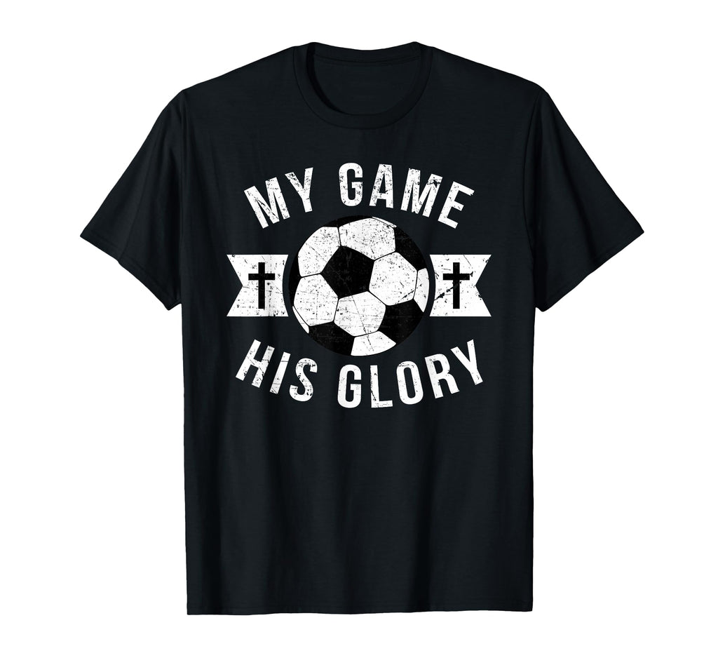 Christian Soccer Gifts Teen Sayings T-Shirt - Custom Art Print Unisex - T-Shirt, Sweatshirt, Hoodie