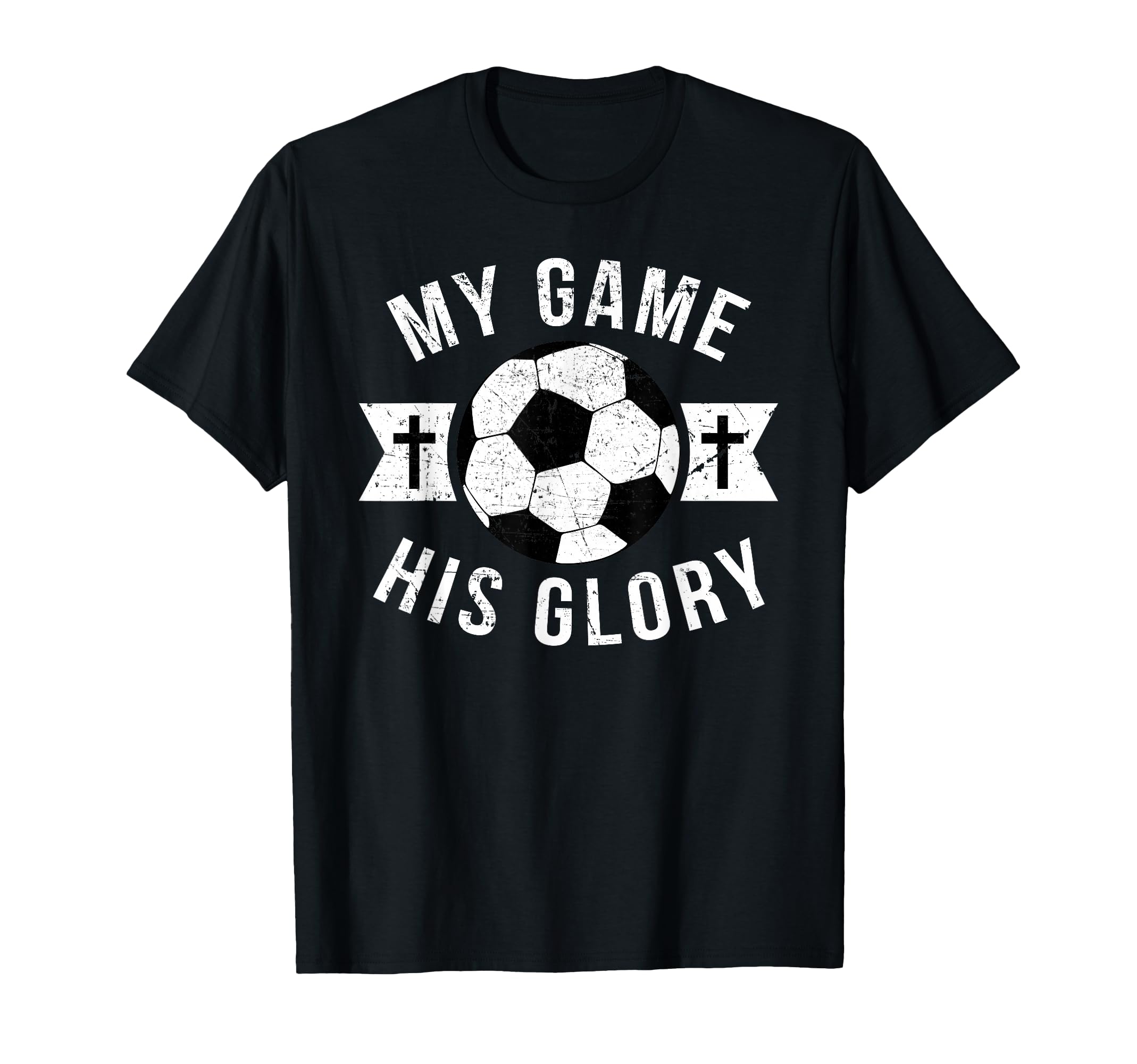 Christian Soccer Gifts Teen Sayings T-Shirt - Custom Art Print Unisex - T-Shirt, Sweatshirt, Hoodie