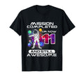 11Th Birthday Astronaut Space Lover 11 T-Shirt - Unique Graphic for Adults - T-Shirt, Sweatshirt, Hoodie