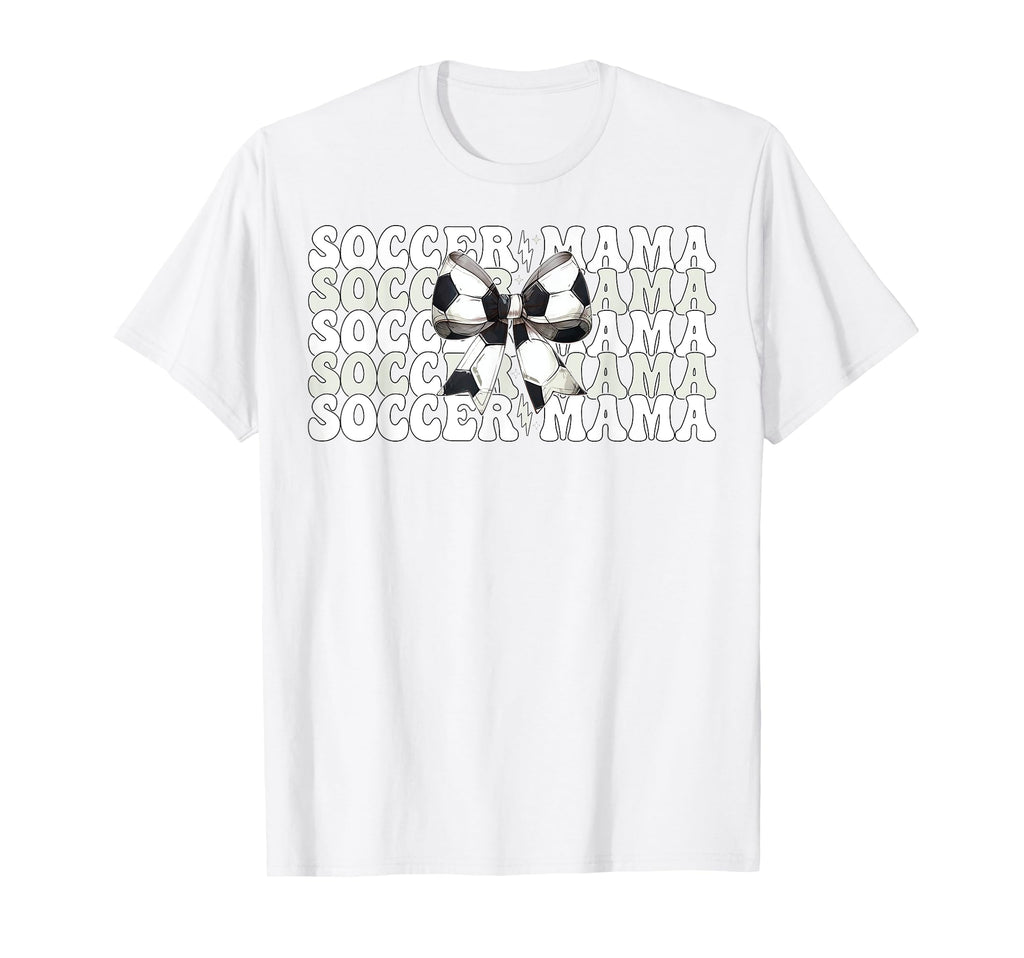 Soccer Mama Soccer Mom Mothers Day T-Shirt - Custom Art Print Men Women - T-Shirt, Sweatshirt, Hoodie