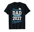 Proud Dad Senior 2027 Graduation T-Shirt - Minimalist Print Men Women - T-Shirt, Sweatshirt, Hoodie