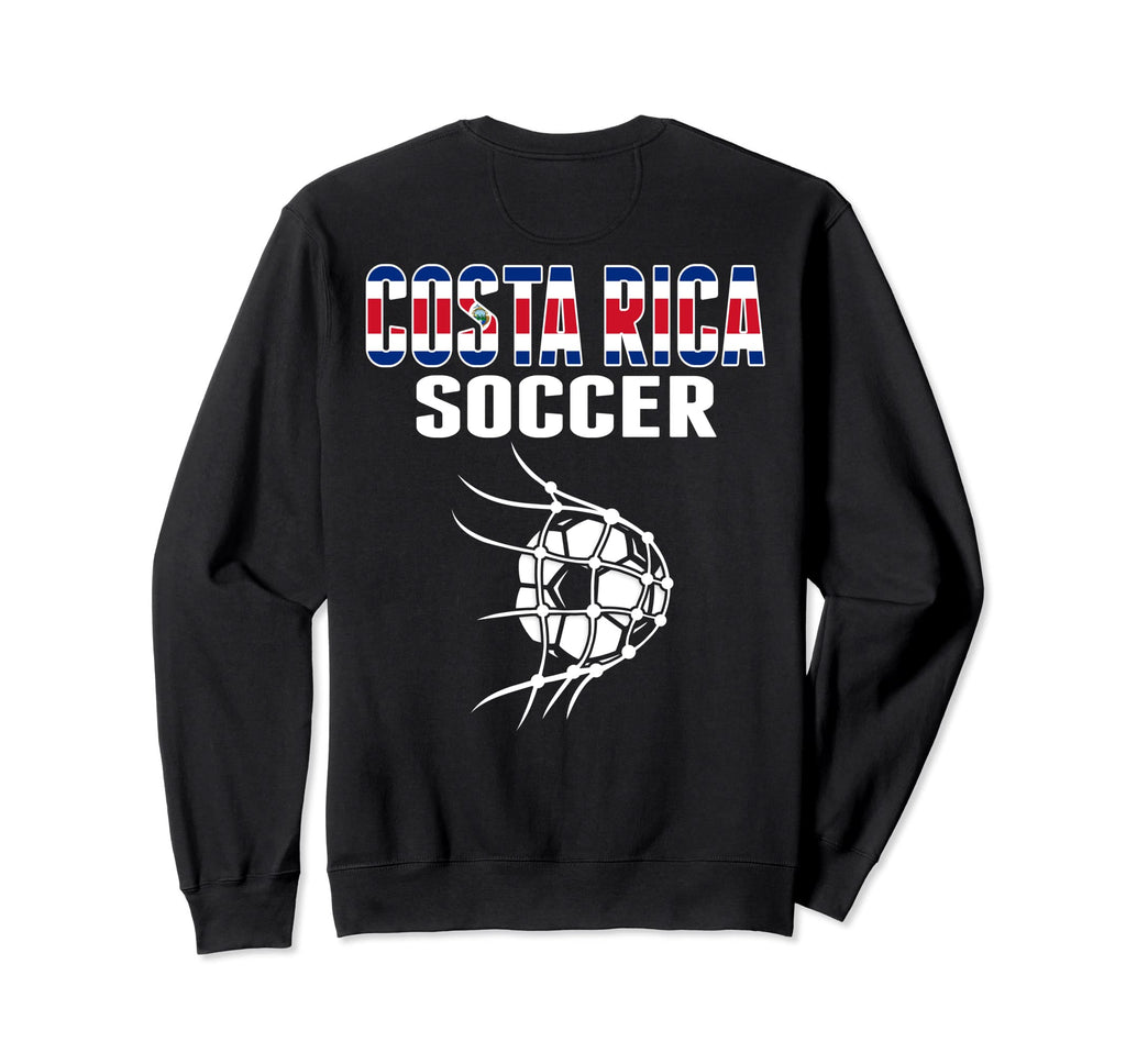 Costa Rica Soccer Ball Net Costa Rican Sweatshirt - Trendy Graphic Unisex - T-Shirt, Sweatshirt, Hoodie