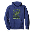 Keepin It Reel Fishing Dad Bass Angler Hoodie - Minimalist Print Unisex - T-Shirt, Sweatshirt, Hoodie