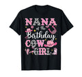 Nana Birthday Cow Rodeo Cow T-Shirt - Fun Novelty Design for Adults - T-Shirt, Sweatshirt, Hoodie