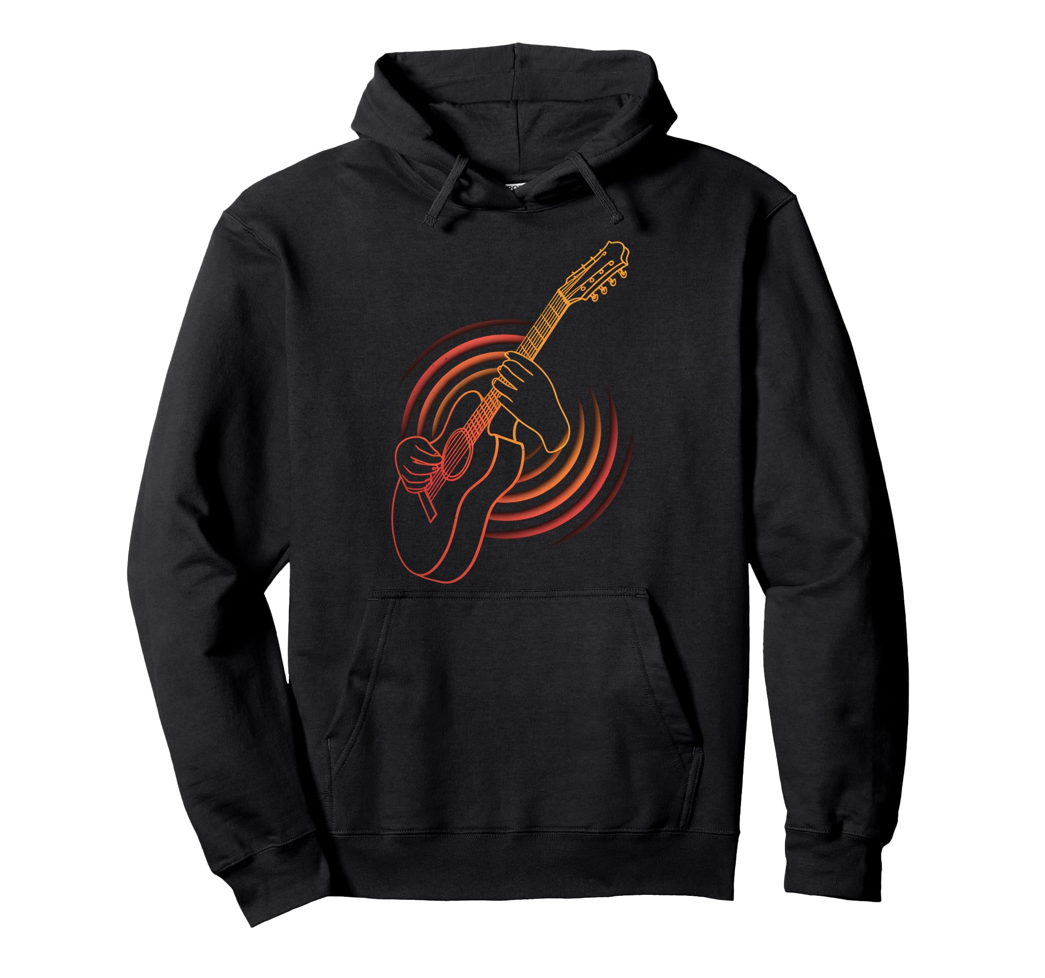 Playing Guitar Guitarist Music Life Hoodie - Casual Everyday Wear Unisex - T-Shirt, Sweatshirt, Hoodie