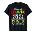 Proud Dad 2026 Pre K Graduate T-Shirt - Casual Everyday Wear for Adults - T-Shirt, Sweatshirt, Hoodie