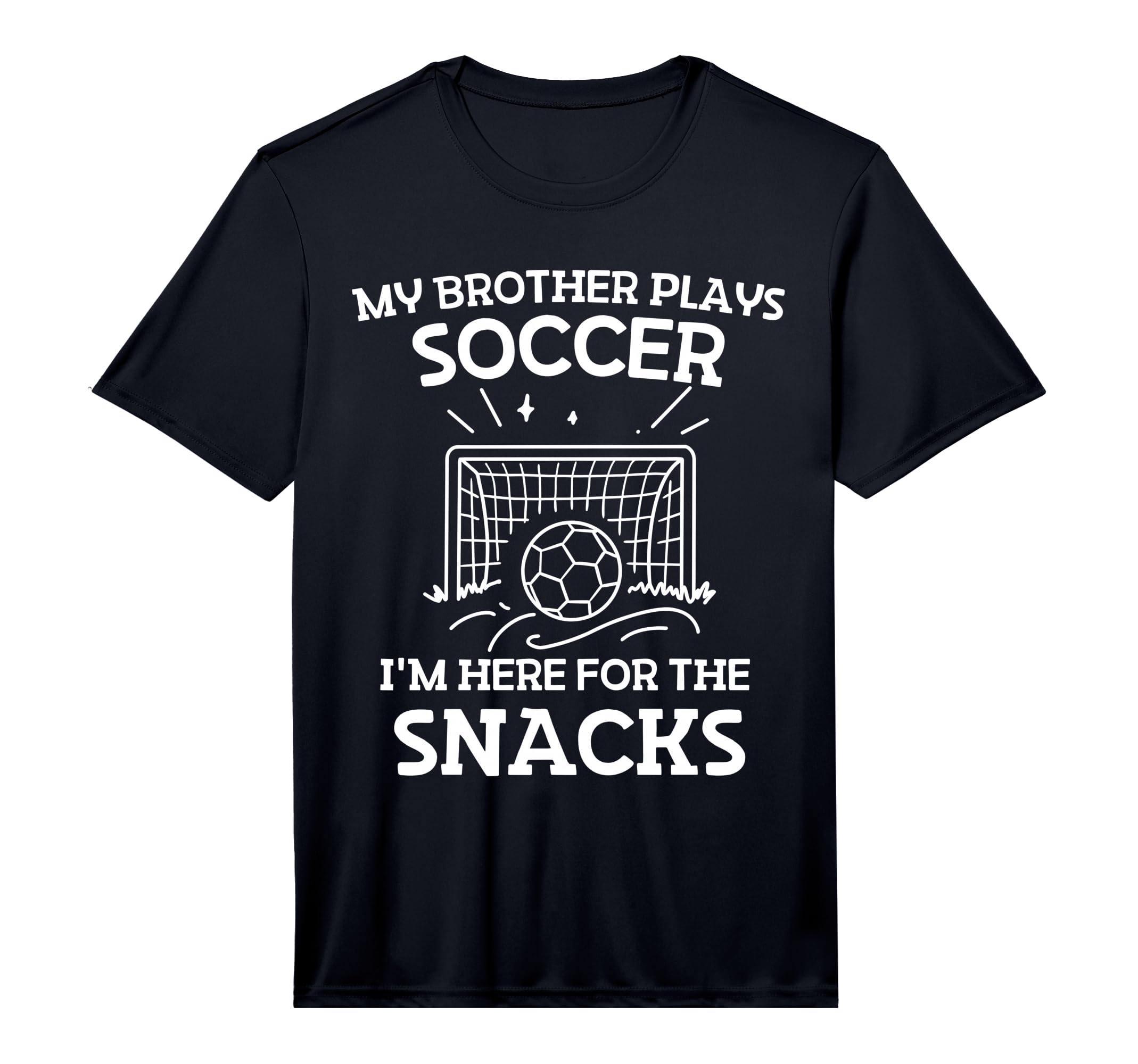 My Brother Plays Soccer Im Here T-Shirt - Custom Art Print Men Women - T-Shirt, Sweatshirt, Hoodie