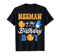 Meemaw Birthday Milk And Cookies 1St T-Shirt - Minimalist Print Men Women - T-Shirt, Sweatshirt, Hoodie