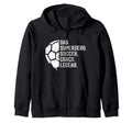 Dad Superhero Soccer Coach Legend Hoodie - Casual Everyday Wear Unisex - T-Shirt, Sweatshirt, Hoodie