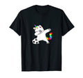 Cat Unicorn Caticorn Play Soccer T-Shirt - Casual Everyday Wear Men Women - T-Shirt, Sweatshirt, Hoodie