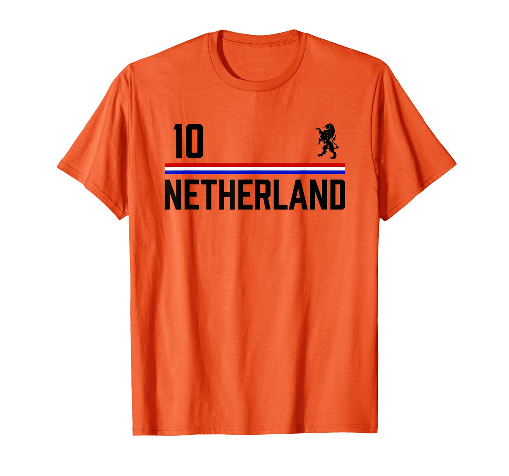 Netherlands Soccer Jersey Oranje T-Shirt - Graphic Print Men Women - T-Shirt, Sweatshirt, Hoodie