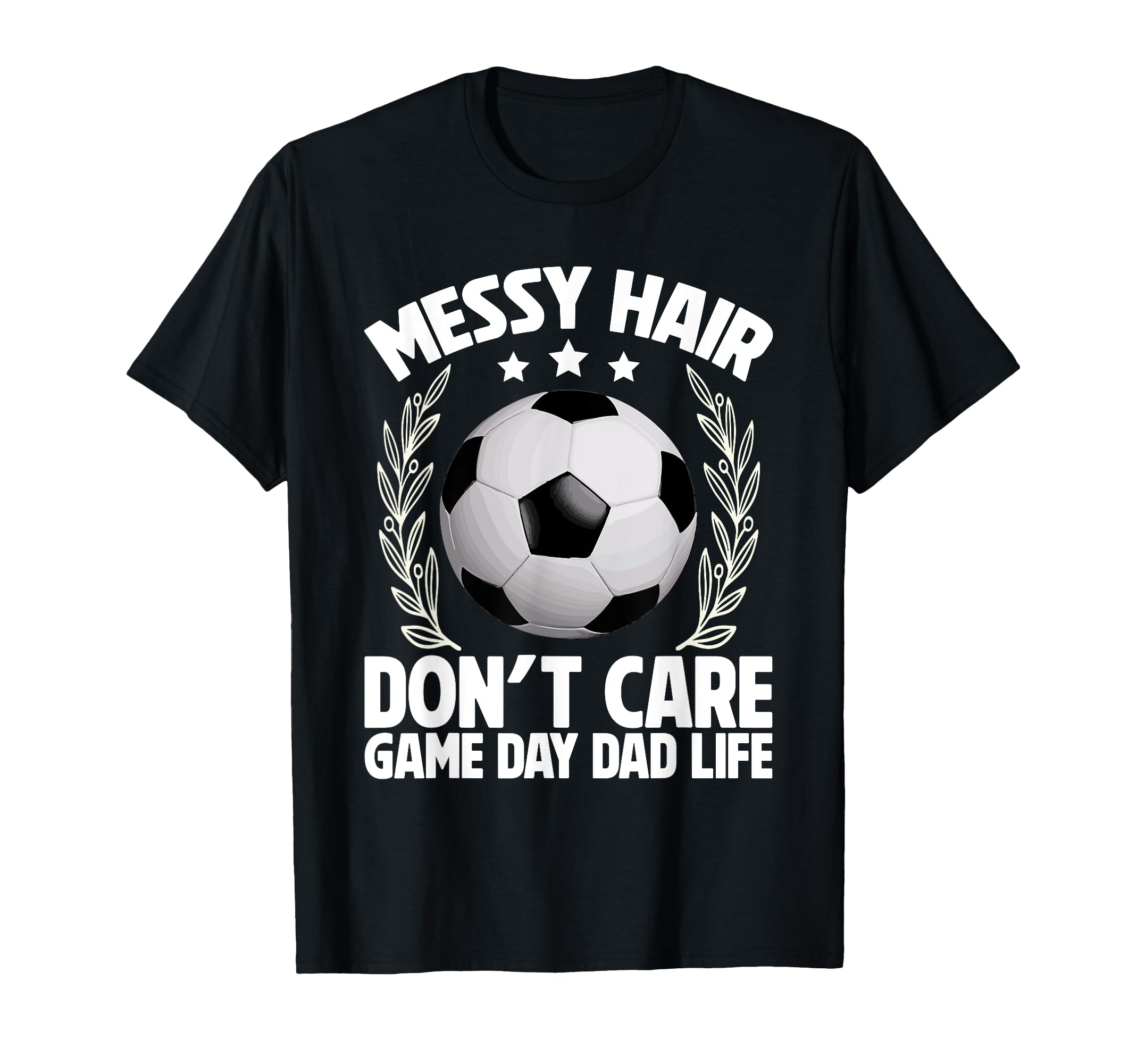 Messy Hair Dont Care Game Day T-Shirt - Casual Everyday Wear for Adults - T-Shirt, Sweatshirt, Hoodie