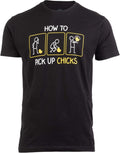 How to Pick up Chicks Funny Sarcastic Sarcasm Joke - Adult & Kids T-Shirts, Sweatshirts & Hoodies apparel design preview 1