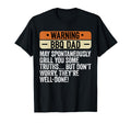 Warning Bbq Dad Joke Funny Grilling T-Shirt - Fun Novelty Design Unisex - T-Shirt, Sweatshirt, Hoodie