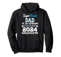 Proud Dad 5Th Grade Graduate 2024 Hoodie - Aesthetic Graphic Men Women - T-Shirt, Sweatshirt, Hoodie