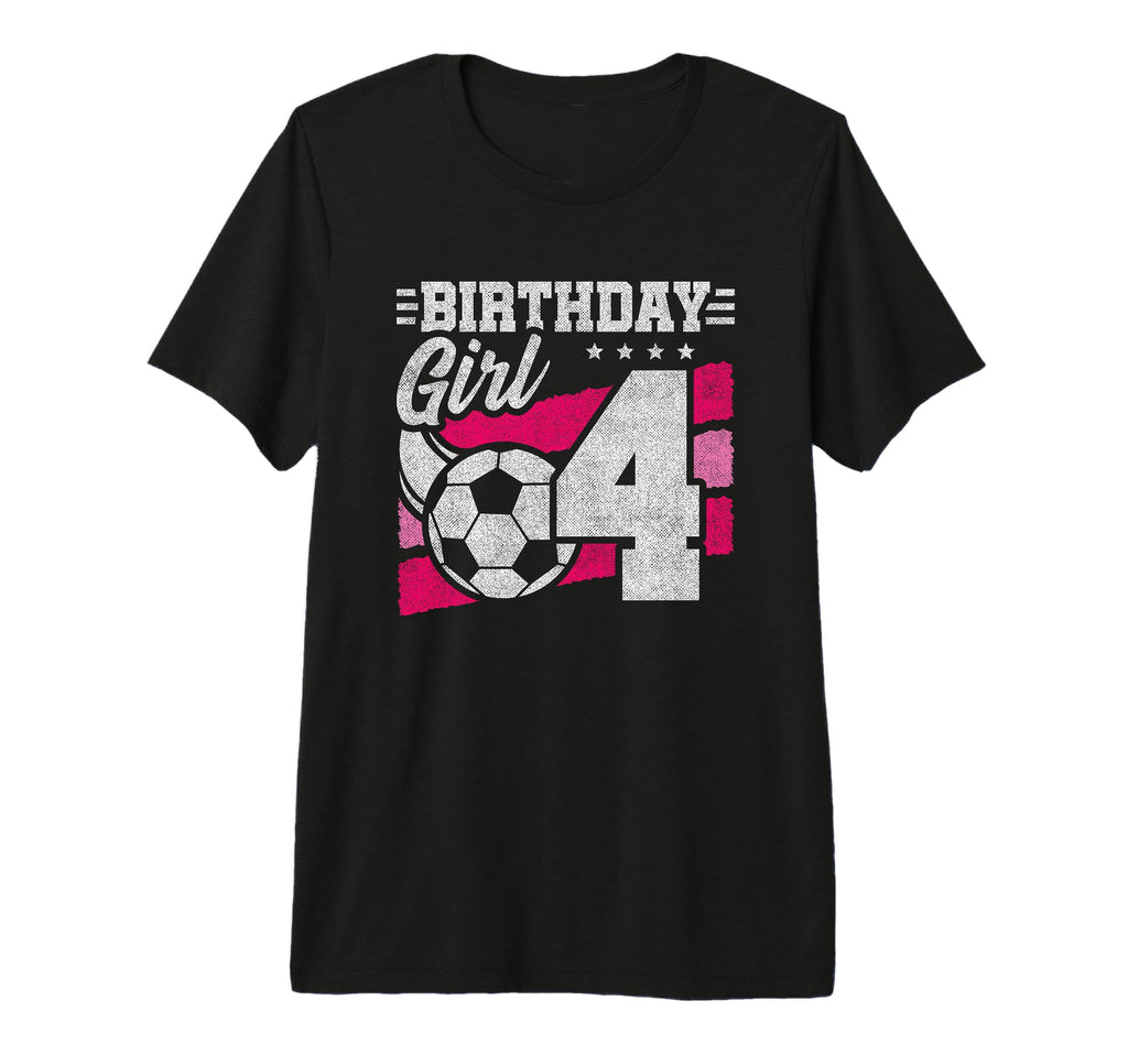 4 Year Old Soccer Birthday 4Th Birthday T-Shirt - Trendy Graphic Men Women - T-Shirt, Sweatshirt, Hoodie