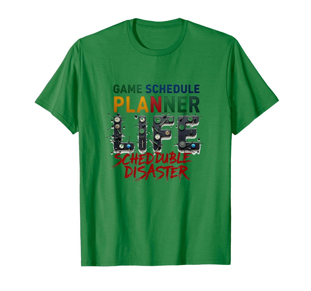 Soccer Mom Life Game Planner Schedule T-Shirt - Trendy Graphic Unisex - T-Shirt, Sweatshirt, Hoodie