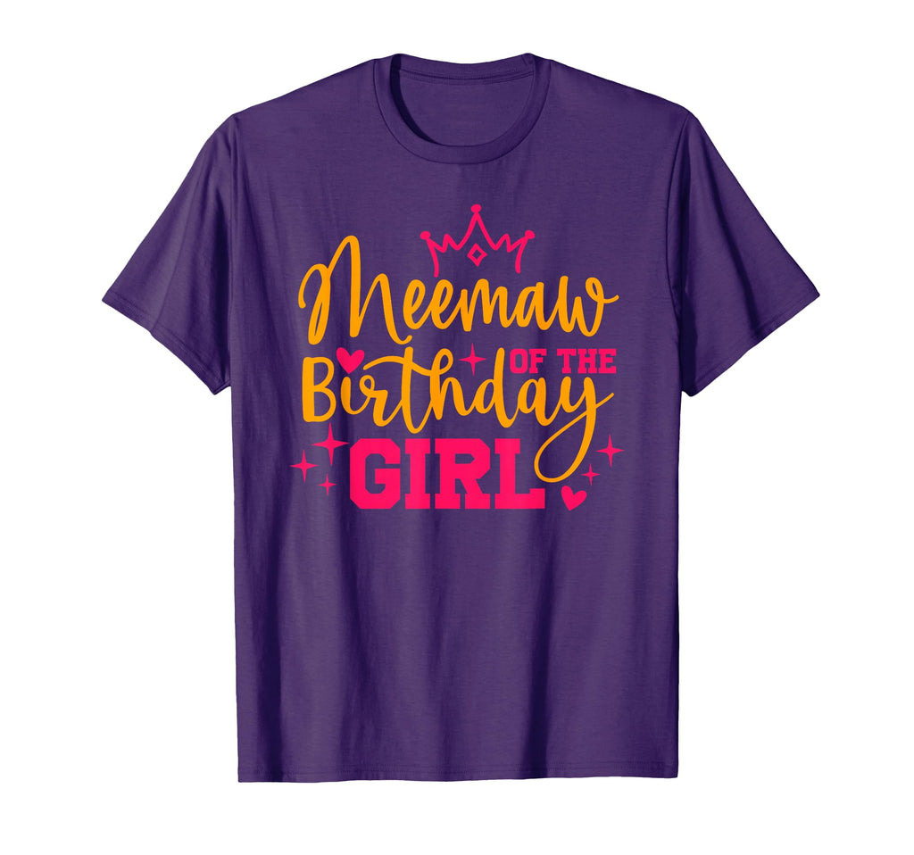 Personalized Meemaw Birthday T-Shirt - Casual Everyday Wear Men Women - T-Shirt, Sweatshirt, Hoodie
