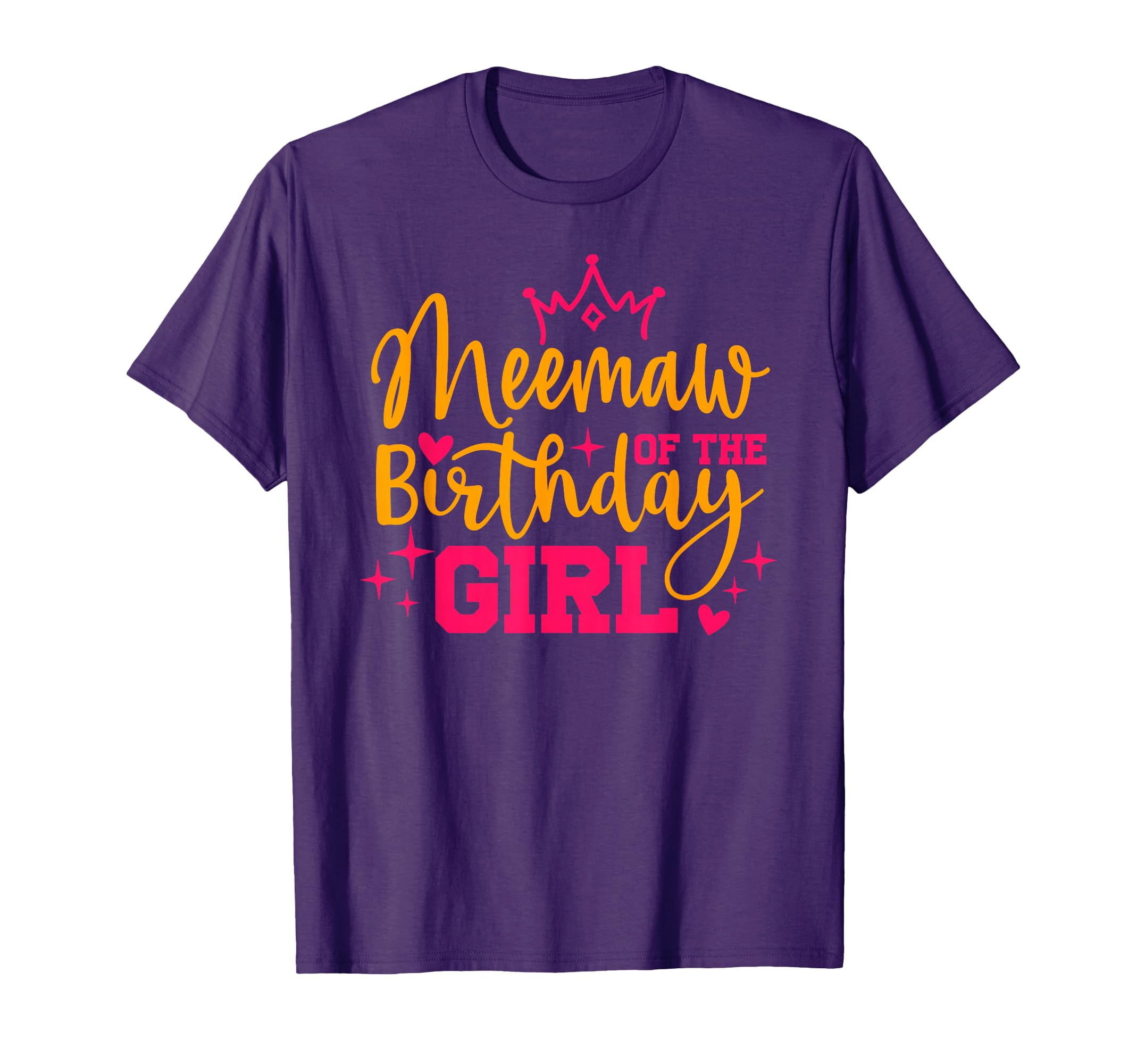 Personalized Meemaw Birthday T-Shirt - Casual Everyday Wear Men Women - T-Shirt, Sweatshirt, Hoodie