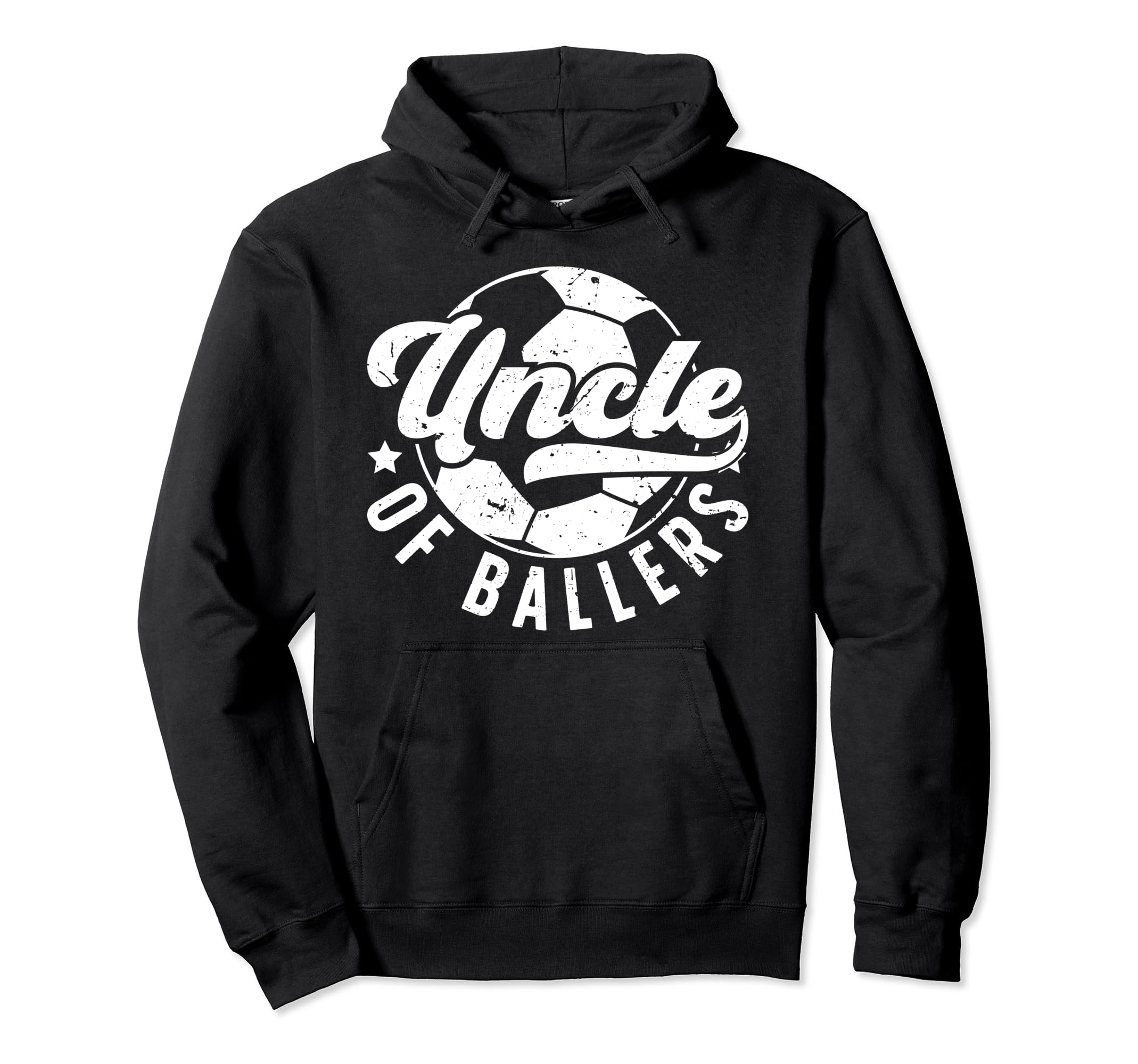Uncle Ballers Soccer Uncle Soccer Player Hoodie - Trendy Graphic Men Women - T-Shirt, Sweatshirt, Hoodie