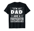 Mens Nothing Scares Me Im Firefighter T-Shirt - Minimalist Print Men Women - T-Shirt, Sweatshirt, Hoodie
