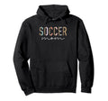 Soccer Mom Gifts Leopard Soccer Mama Hoodie - Novelty Apparel for Adults - T-Shirt, Sweatshirt, Hoodie