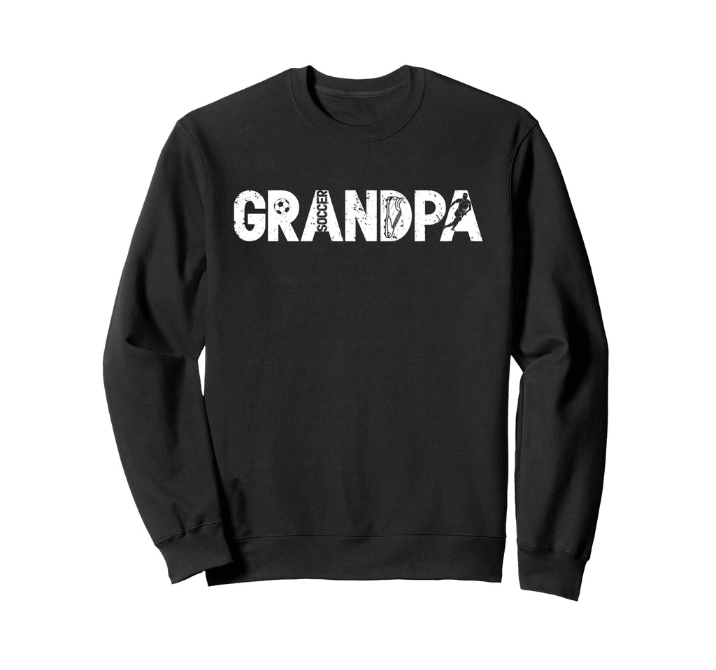 Soccer Grandpa Soccer Player Sweatshirt - Custom Art Print Men Women - T-Shirt, Sweatshirt, Hoodie