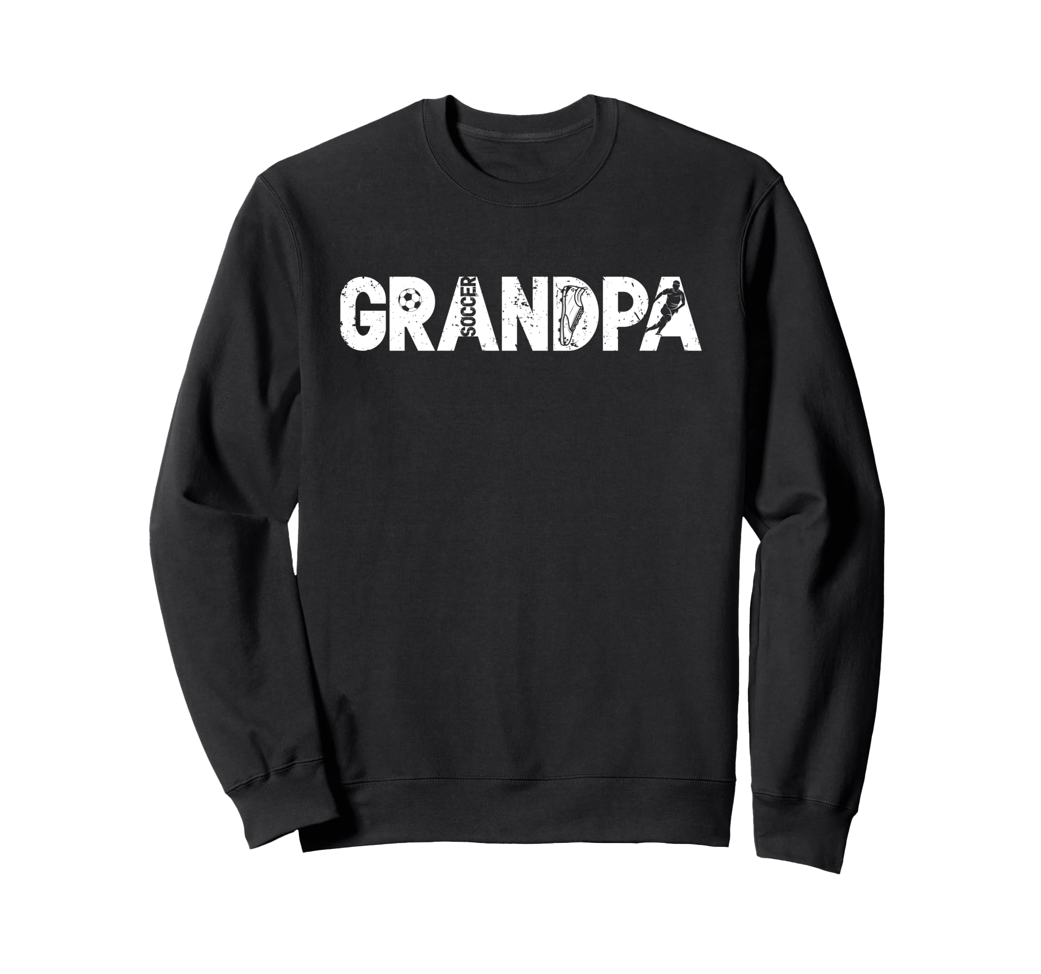 Soccer Grandpa Soccer Player Sweatshirt - Custom Art Print Men Women - T-Shirt, Sweatshirt, Hoodie