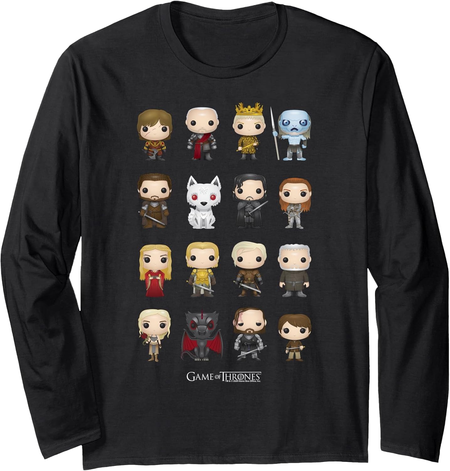 Group Shot Pop Art Figures - Adult & Kids T-Shirts, Sweatshirts & Hoodies apparel design preview 1