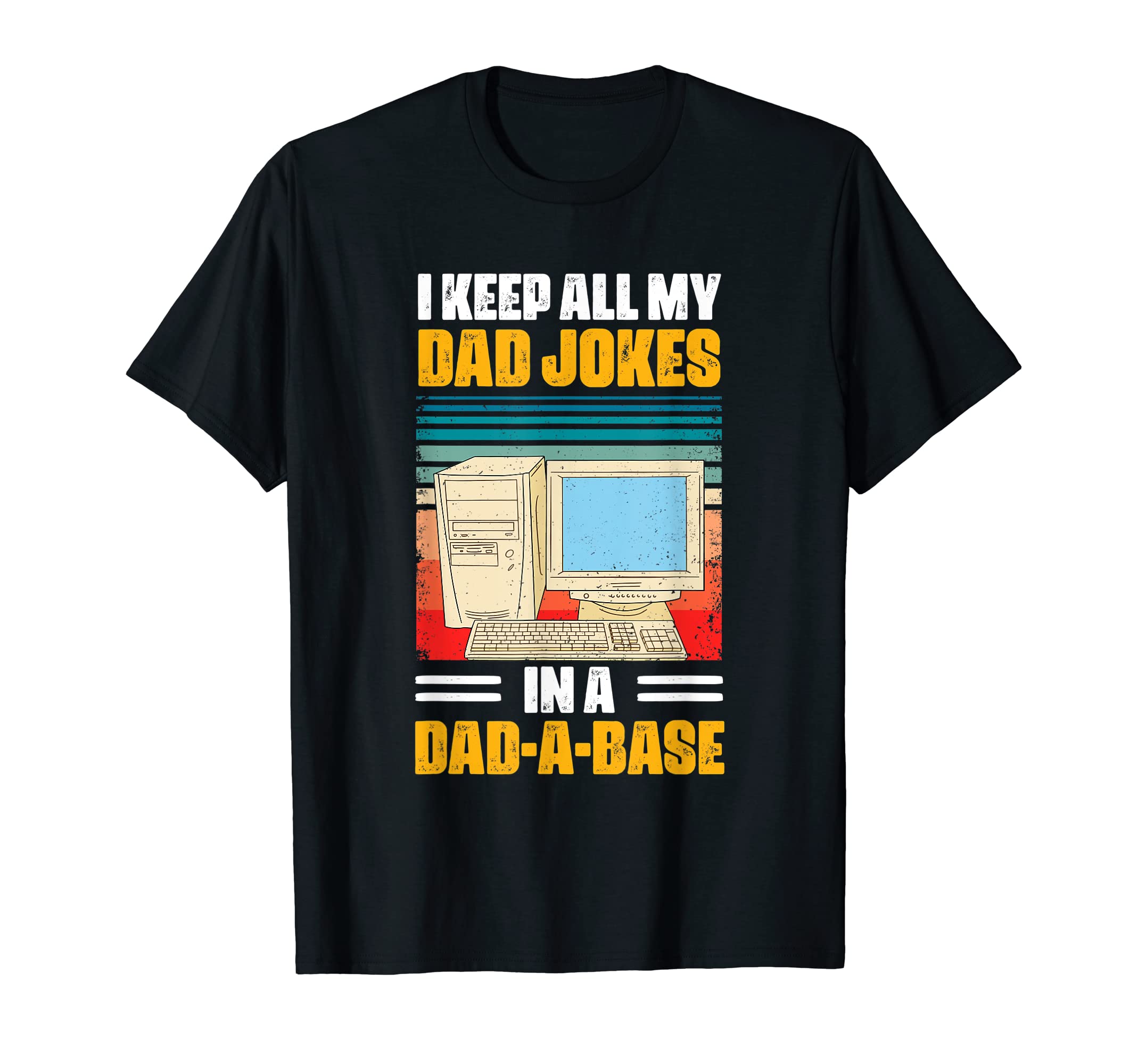 Mens I Keep All My Dad Jokes Dad T-Shirt - Aesthetic Graphic for Adults - T-Shirt, Sweatshirt, Hoodie