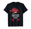 Soccer Gnome Matching Family Pajamas T-Shirt - Trendy Graphic Men Women - T-Shirt, Sweatshirt, Hoodie