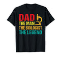 Dad Biologist Legend Biologist Dad T-Shirt - Graphic Print Unisex - T-Shirt, Sweatshirt, Hoodie