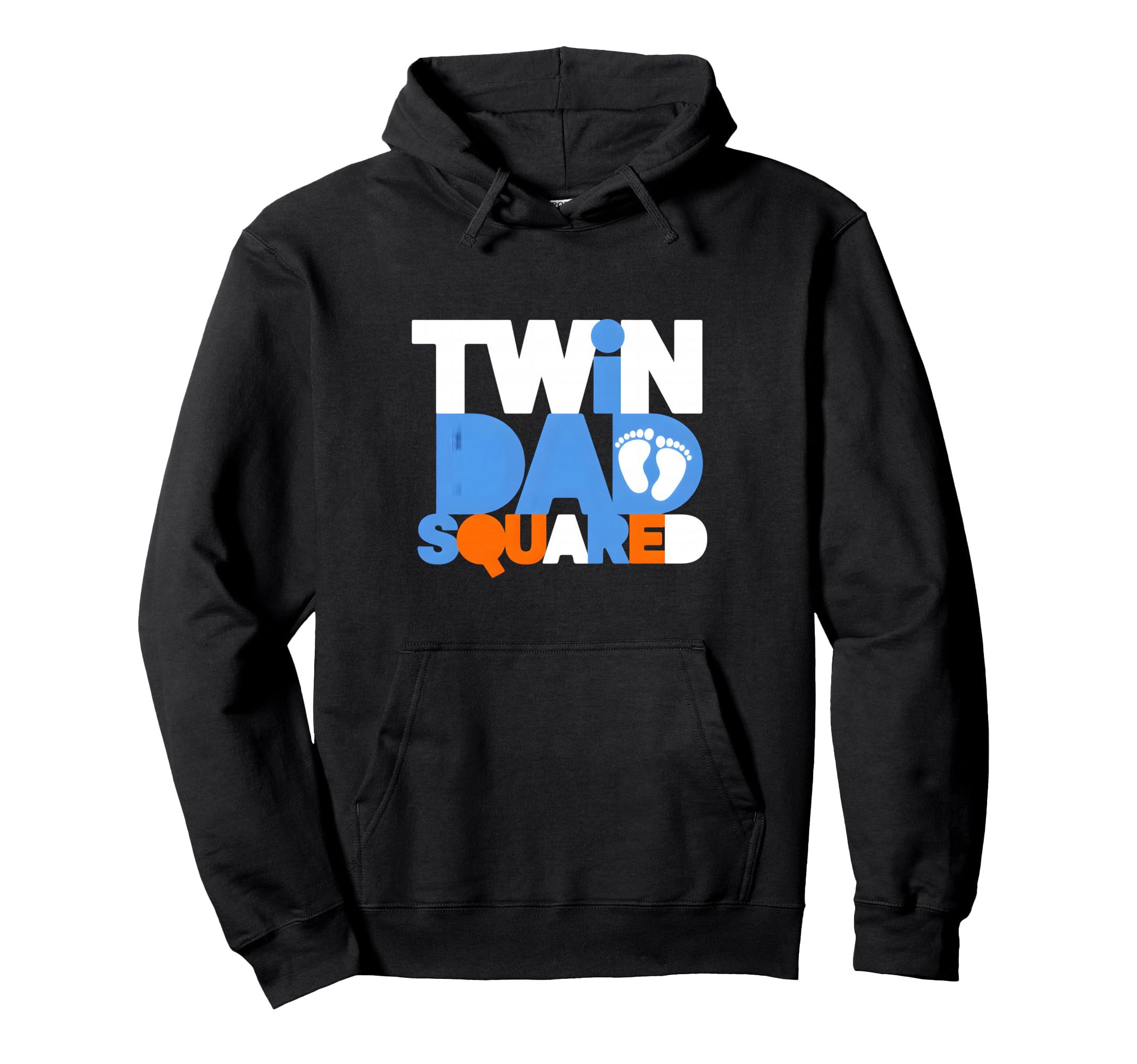 Twin Dad Squared Father Twins Pride Hoodie - Unique Graphic Men Women - T-Shirt, Sweatshirt, Hoodie