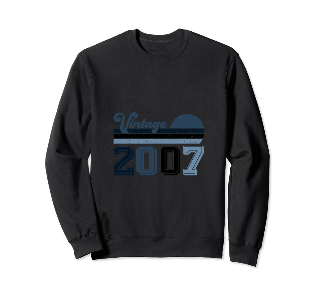 Year 2007 Gift Birthday Mom Dad Sweatshirt - Fun Novelty Design Unisex - T-Shirt, Sweatshirt, Hoodie