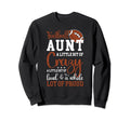 Football Aunt Proud Aunt Football Sweatshirt - Trendy Graphic Unisex - T-Shirt, Sweatshirt, Hoodie
