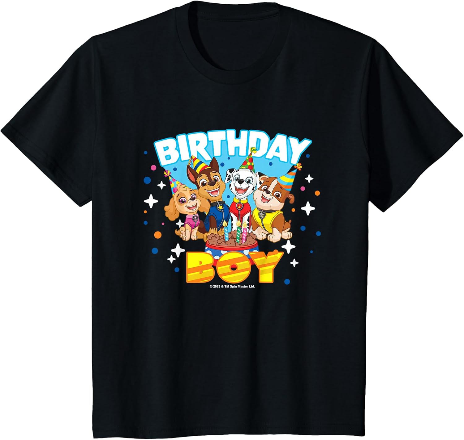 Kids PAW Patrol Birthday Boy Friendly Group - Adult & Kids T-Shirts, Sweatshirts & Hoodies apparel design preview 1