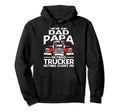 Im Dad Papa And Retired Trucker Nothing Hoodie - Streetwear Style Unisex - T-Shirt, Sweatshirt, Hoodie