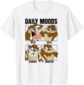 Tazmanian Devil Daily Moods Panels Small - Adult & Kids T-Shirts, Sweatshirts & Hoodies apparel design preview 1